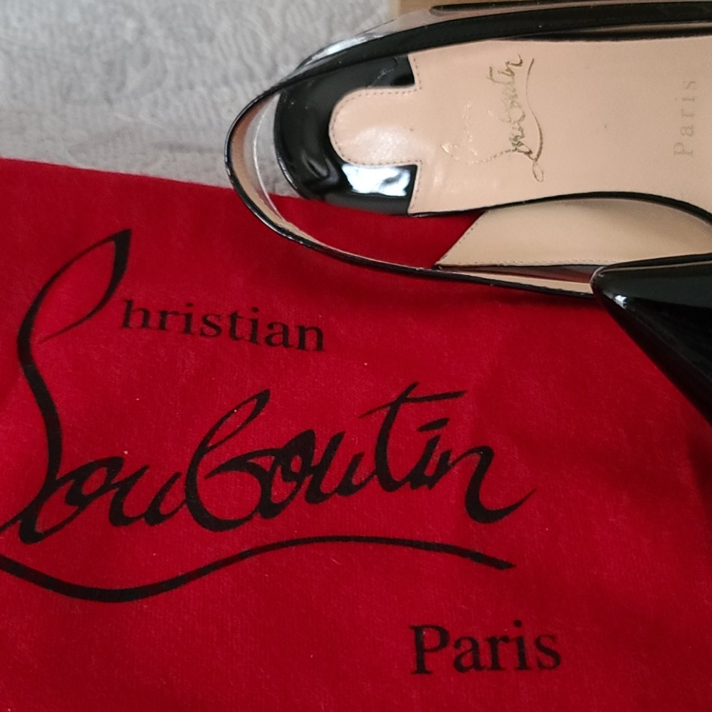 Authentic Louboutin Paulina Pumps size 35 - Picture 3 of 4